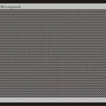 MESH 6X6 HEXAGONAL photoetch