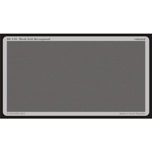 MESH 6X6 HEXAGONAL photoetch