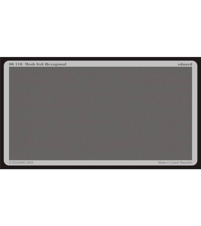 MESH 6X6 HEXAGONAL photoetch
