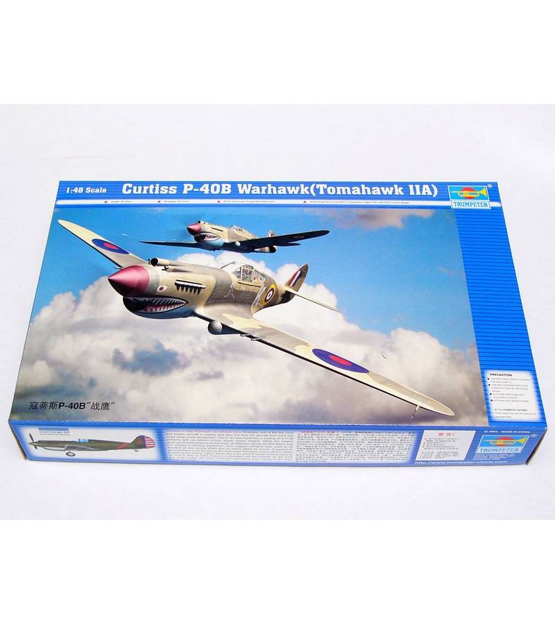 1:48 AIRCRAFT P-40B WAR HAWK (TOMAHAWK IIA)