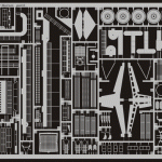 1:350 US AIRCRAFT CARRIER HORNET photoetch