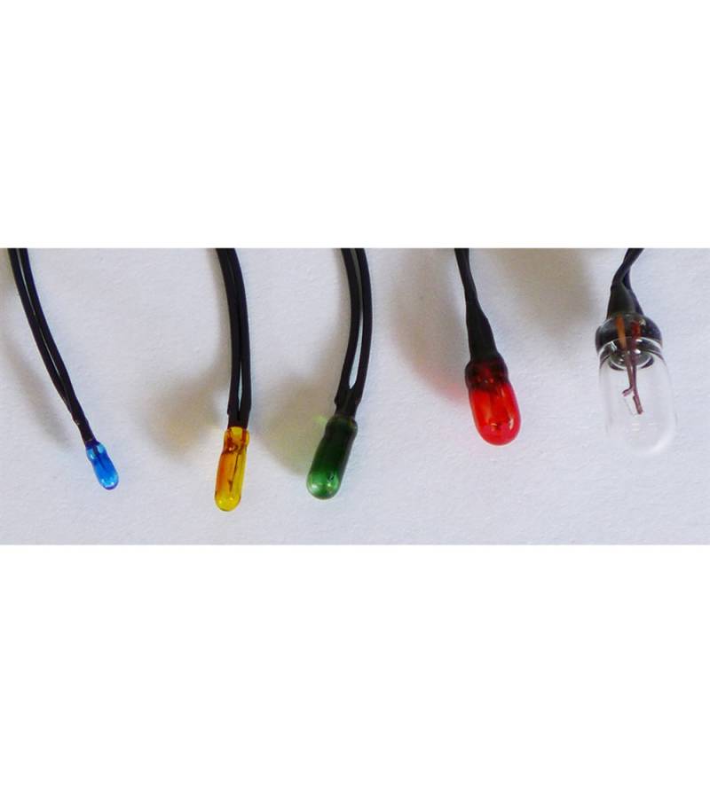 12V MINUTE GREEN LAMP 1mm DIA