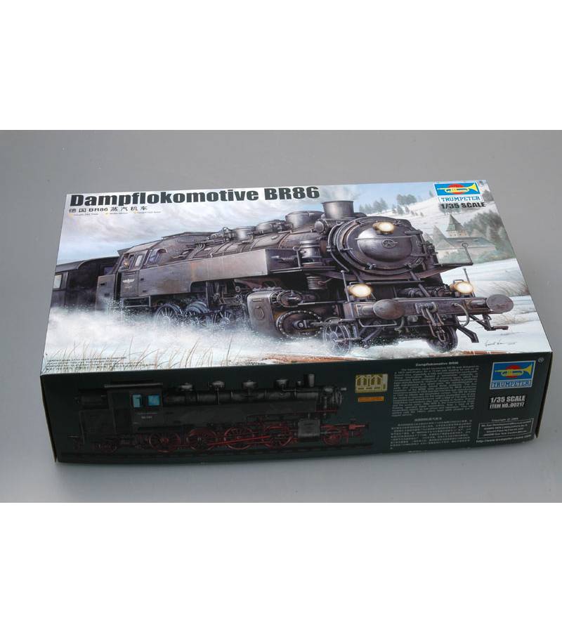 1:35 GERMAN DAMPFLOKOMOTIVE BR-86 TRAIN SET