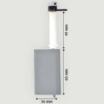 RUDDER LARGE COMPLETE STANDARD