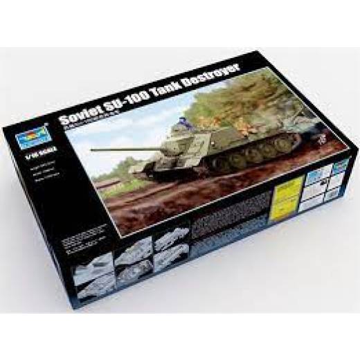 1:16 SOVIET SU100 TANK DESTROYER