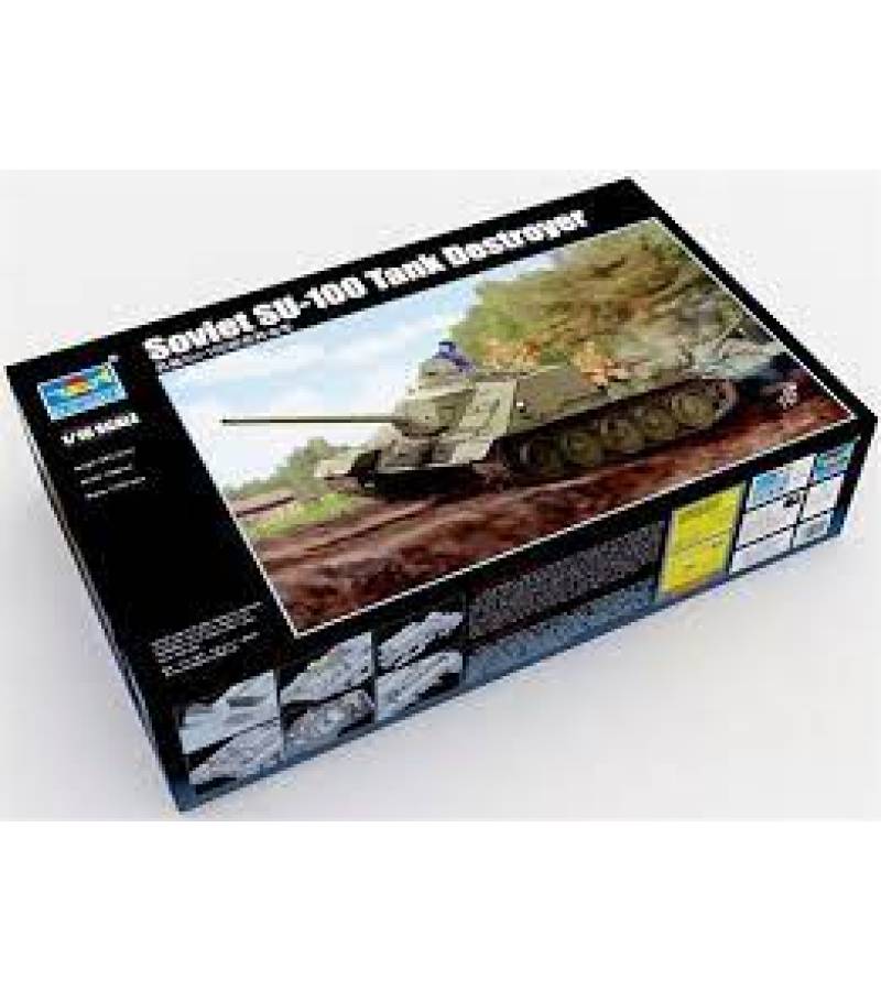 1:16 SOVIET SU100 TANK DESTROYER