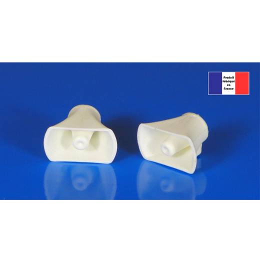 LOUD HAILER LARGE WHT (Px2)