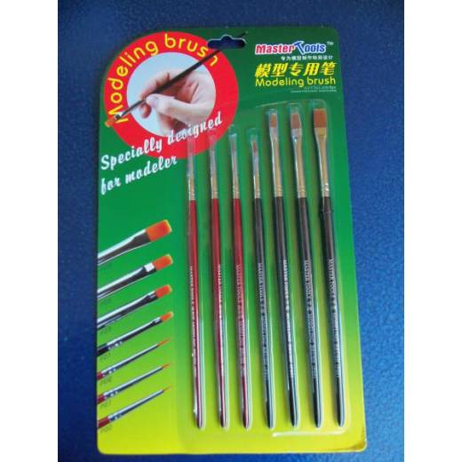 MODELING BRUSH (7PC SET PACKING)