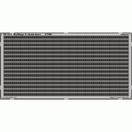 1:700 RAILINGS 2 CHAIN BARS