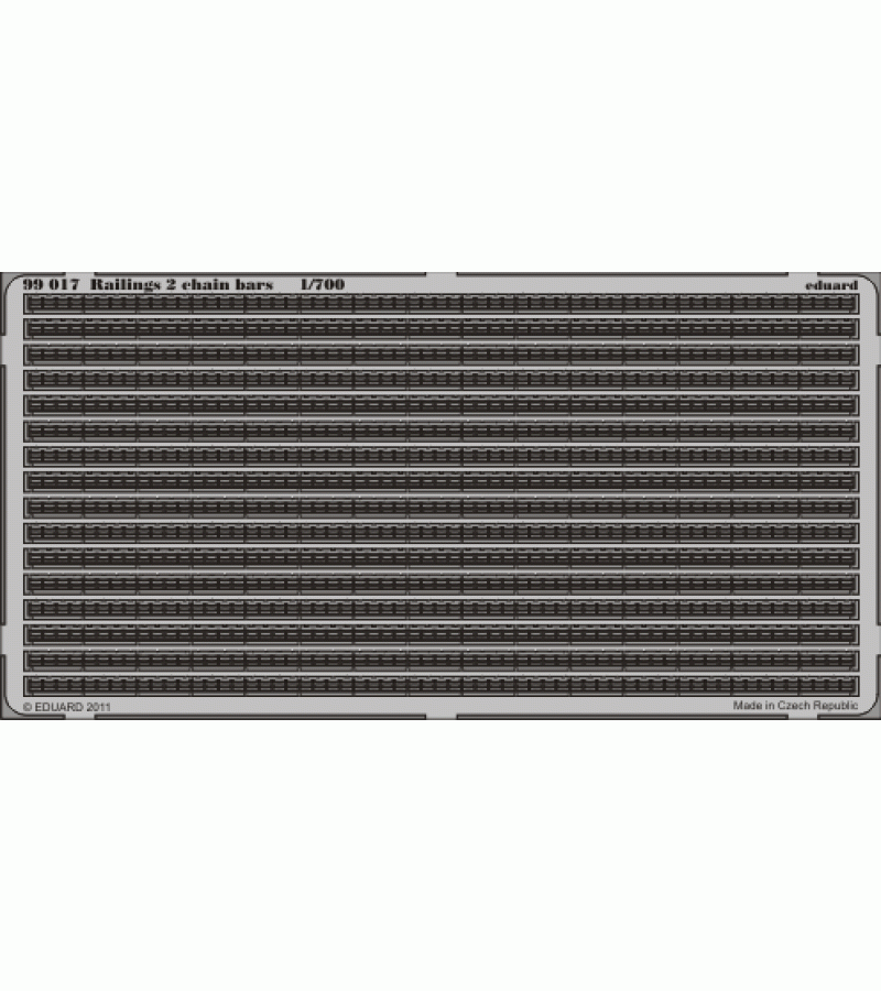 1:700 RAILINGS 2 CHAIN BARS