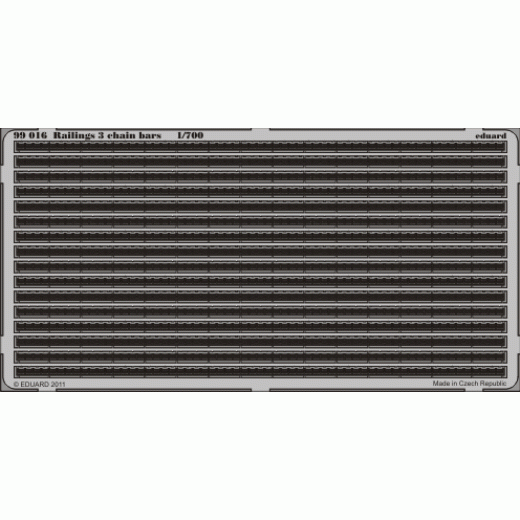 1:700 RAILINGS 3 CHAIN BARS