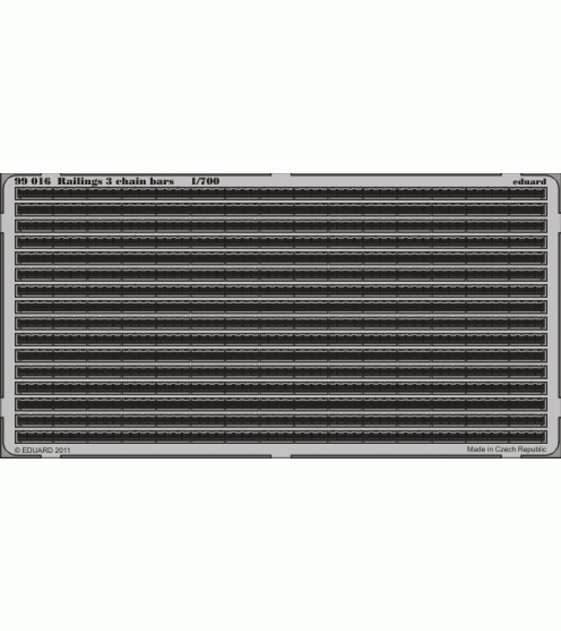 1:700 RAILINGS 3 CHAIN BARS