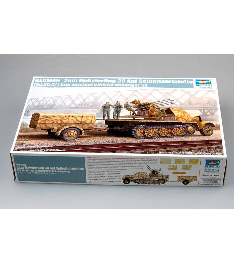 1:35 2CM FLAK38 AUF SELBSTFAHRLAFETTE 7/1 LATE