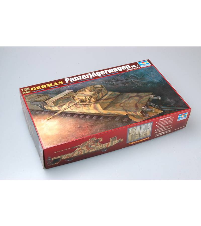 1:35 GERMAN PANZERJAGERWAGEN TRAIN SET