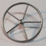 STEERING WHEEL 40mm CHR 5SPOKE