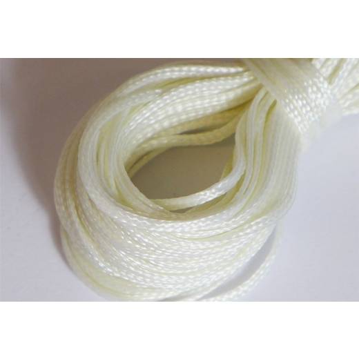 DACRON BRAIDED ROPE WHT 1.0mm x 10MT