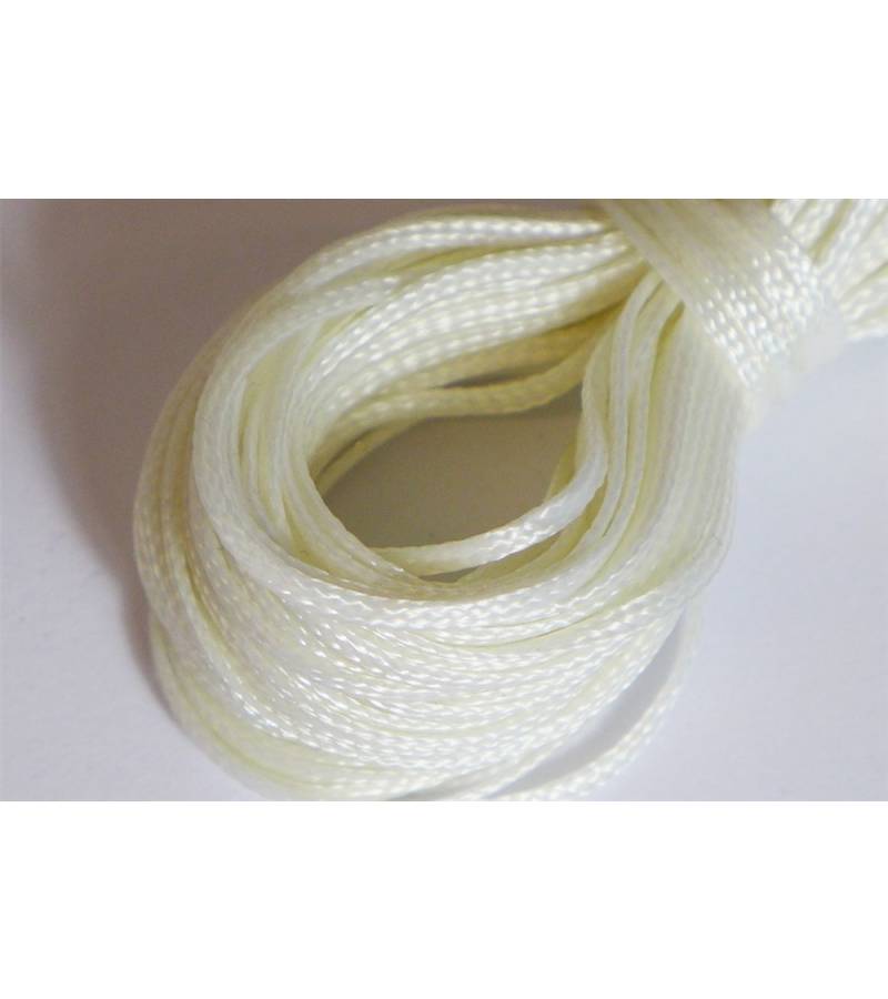 DACRON BRAIDED ROPE WHT 1.0mm x 10MT