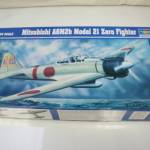 1:24 MITSUBISHI A6M2B MODEL 21 ZERO FIGHTER
