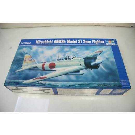 1:24 MITSUBISHI A6M2B MODEL 21 ZERO FIGHTER