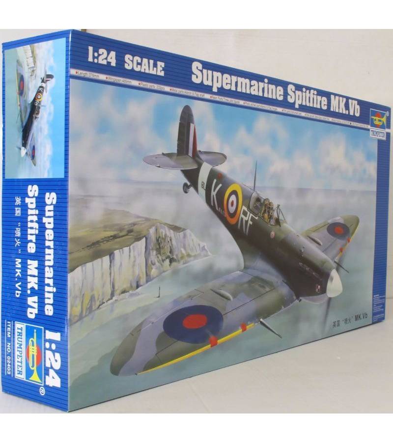1:24 AIRCRAFT BRITISH SPITFIRE MK.VB SUPER MARINE