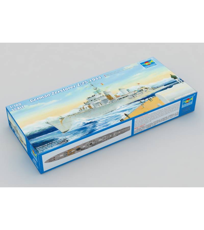 1:700 GERMAN ZERSTORSER Z-25, 1944