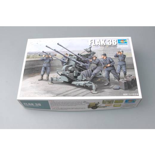 1:35 FLAK38 (GERMN 2.0CM ANTI-AIRCRAFT GUNS)