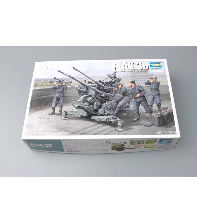 1:35 FLAK38 (GERMN 2.0CM ANTI-AIRCRAFT GUNS)
