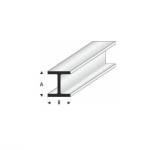 H-COLUMN STYRENE PROFILE 2.5x2.5mm YEL