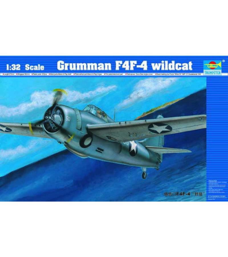 1:32 AIRCRAFT US GRUMMAN F4F-4 WILD CAT