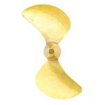 TYPE C 2BLADE PROP BRASS 40mm m4 R