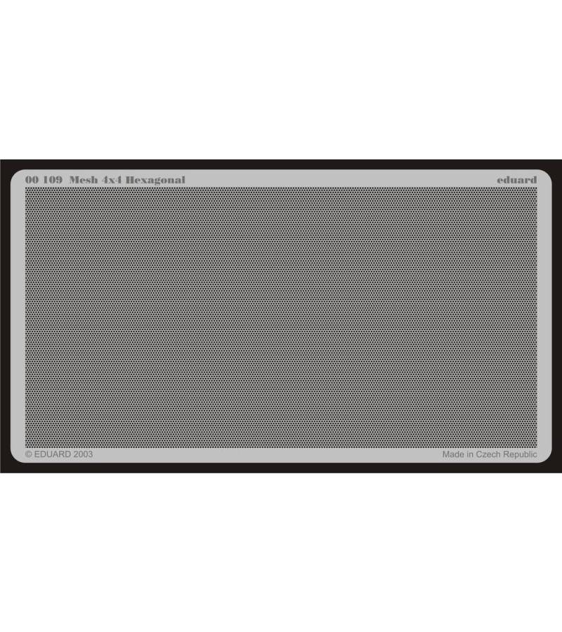 MESH 4X4 HEXAGONAL photoetch