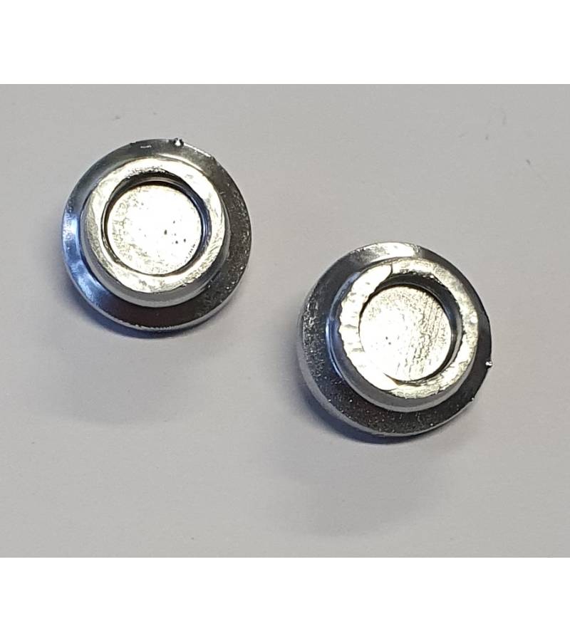 EXHAUST OUTLETS CHR SET of 2