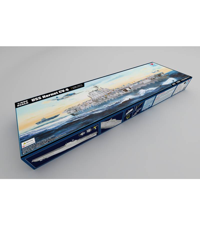 1:200 USS HORNET CV-8