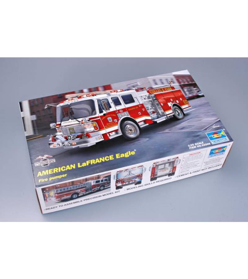 1:25 LA FRANCE EAGLE FIRE PUMPER 2002
