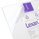 SHEETS LEXAN CLEAR 194x320mm 1.5mm