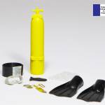 DIVER EQUIPMENT SCALE 1/15