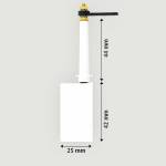 RUDDER SMALL COMPLETE STANDARD