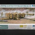 1:35 GERMAN 128MM PAK44 (RHIEN)