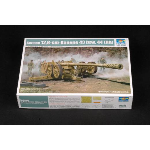 1:35 GERMAN 128MM PAK44 (RHIEN)