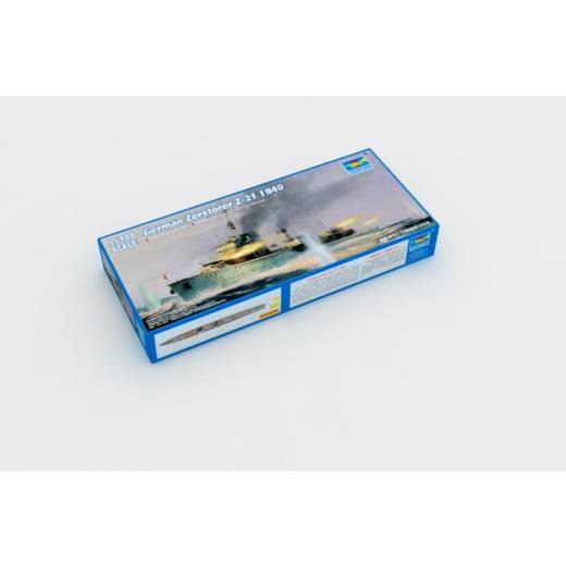 1:700 GERMAN ZERSTORSER Z-21, 1940