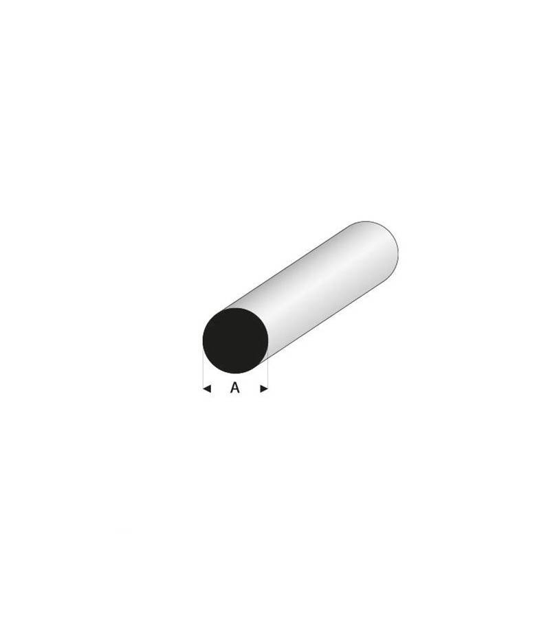 ROD STYRENE PROFILE 2.0mm WHT