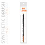 AK SYNTHETIC BRUSH ROUND 0