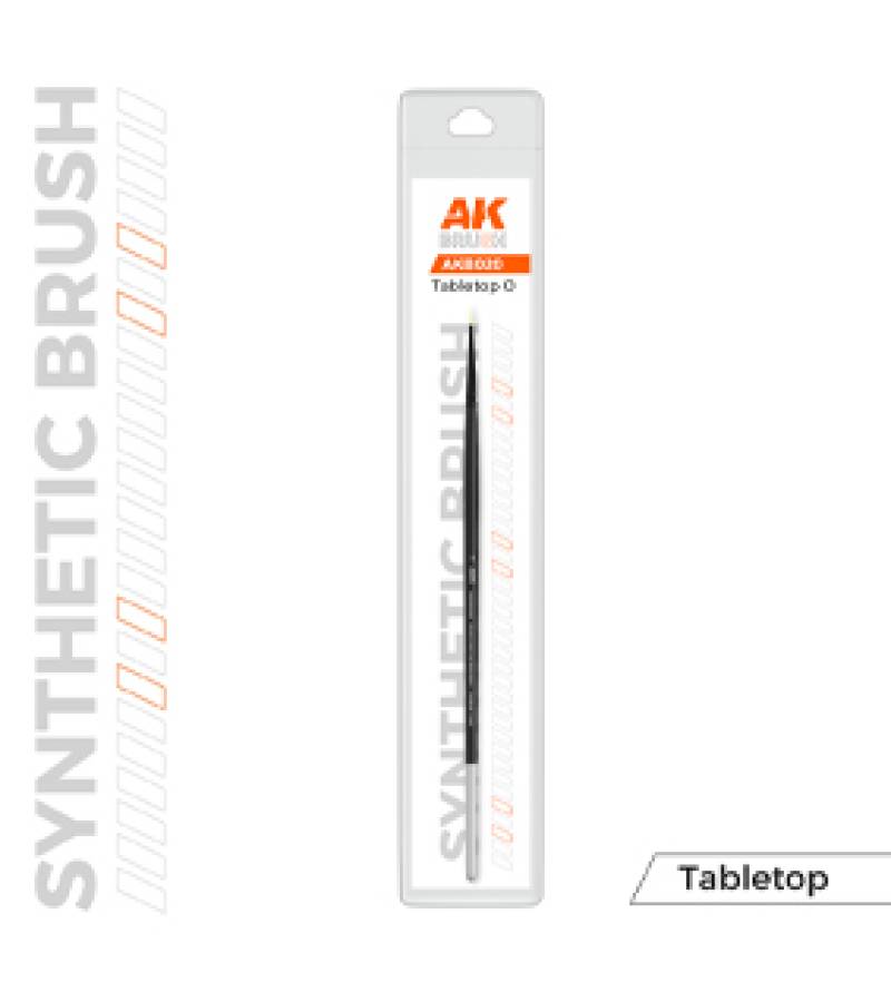 AK SYNTHETIC TABLETOP BRUSH 0