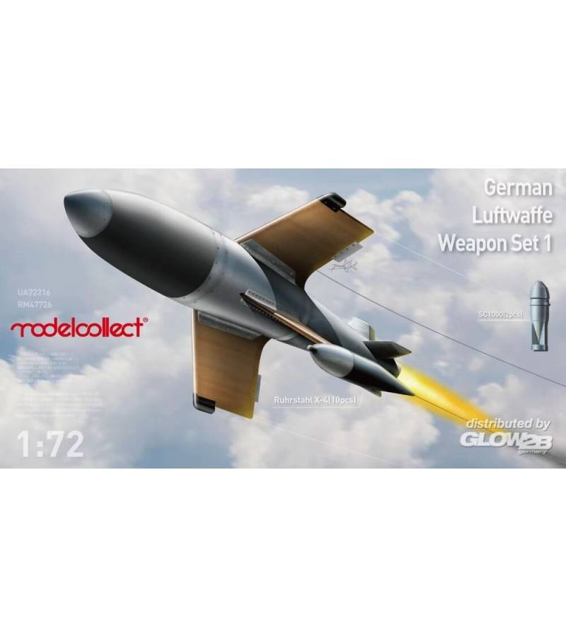 1:72 GERMAN WWII AIRCRAFT WEAPON SET X-4*10