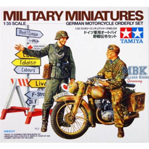 1:35 GERMAN BIKE  ORDERLY SET