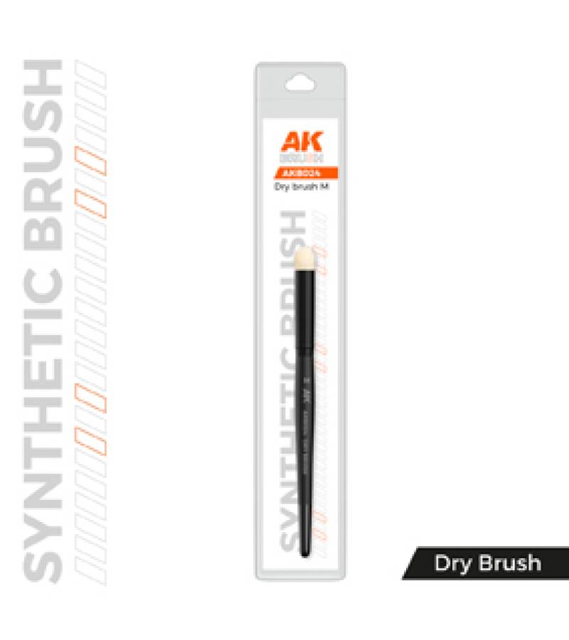 AK SYNTHETIC DRY BRUSH - M