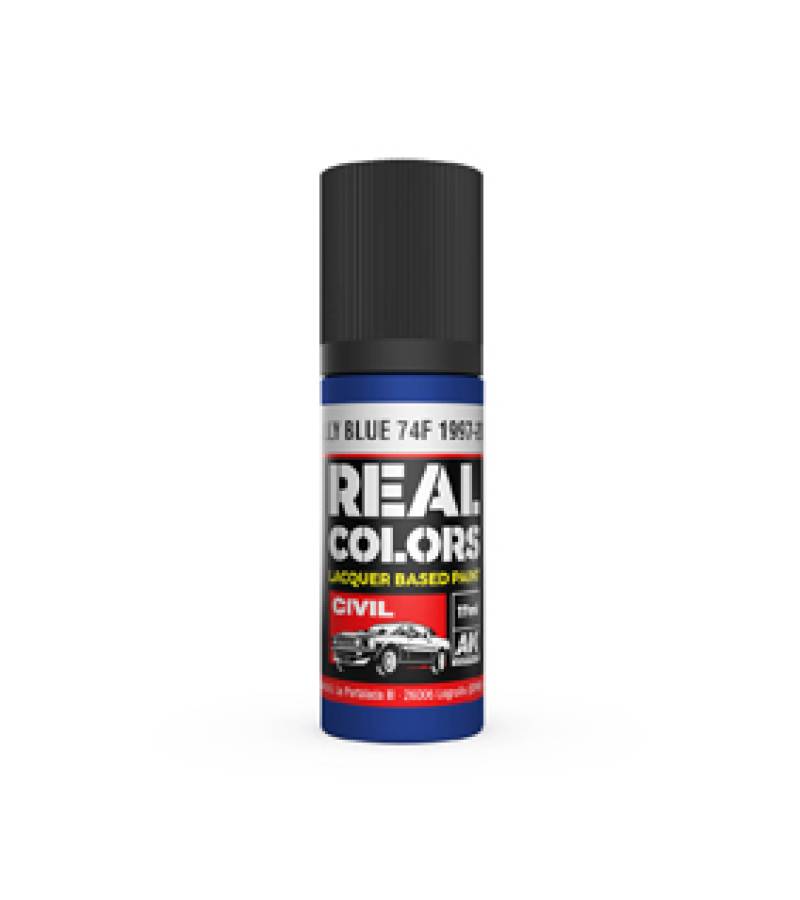 REAL COLOR RALLY BLUE 74F 1997-2002 17ml