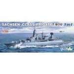 1:350 SACHSEN-CLASS FRIGATE 3 IN 1