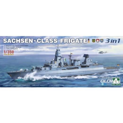 1:350 SACHSEN-CLASS FRIGATE 3 IN 1