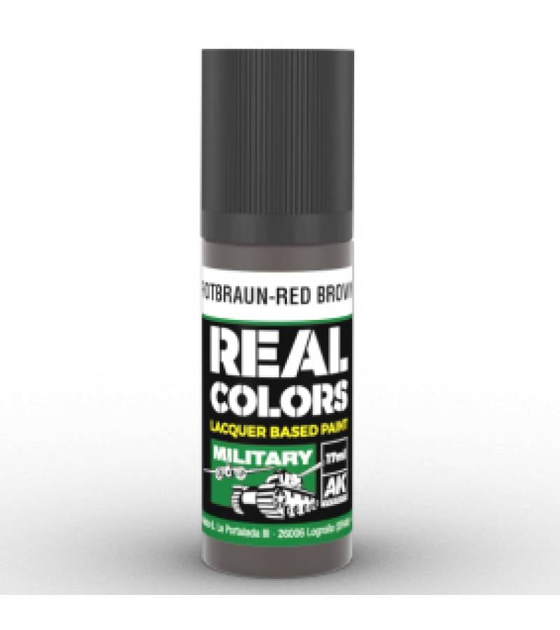 REAL COLOR ROTBRAUN-RED BROWN RAL8017 17ml